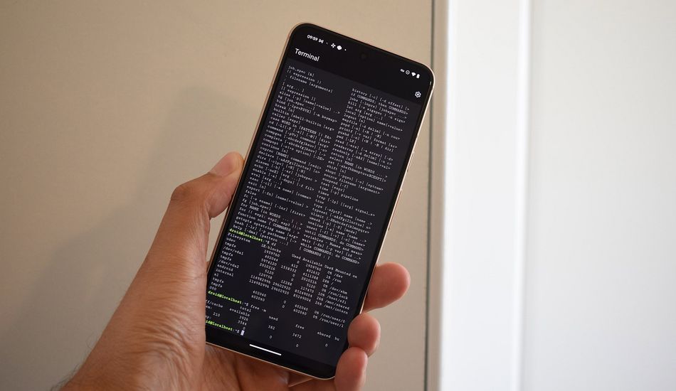 Terminal Linux de Android
